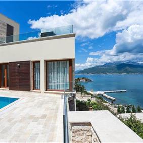 5 bedroom villa with two pools near Tivat, sleeps 10